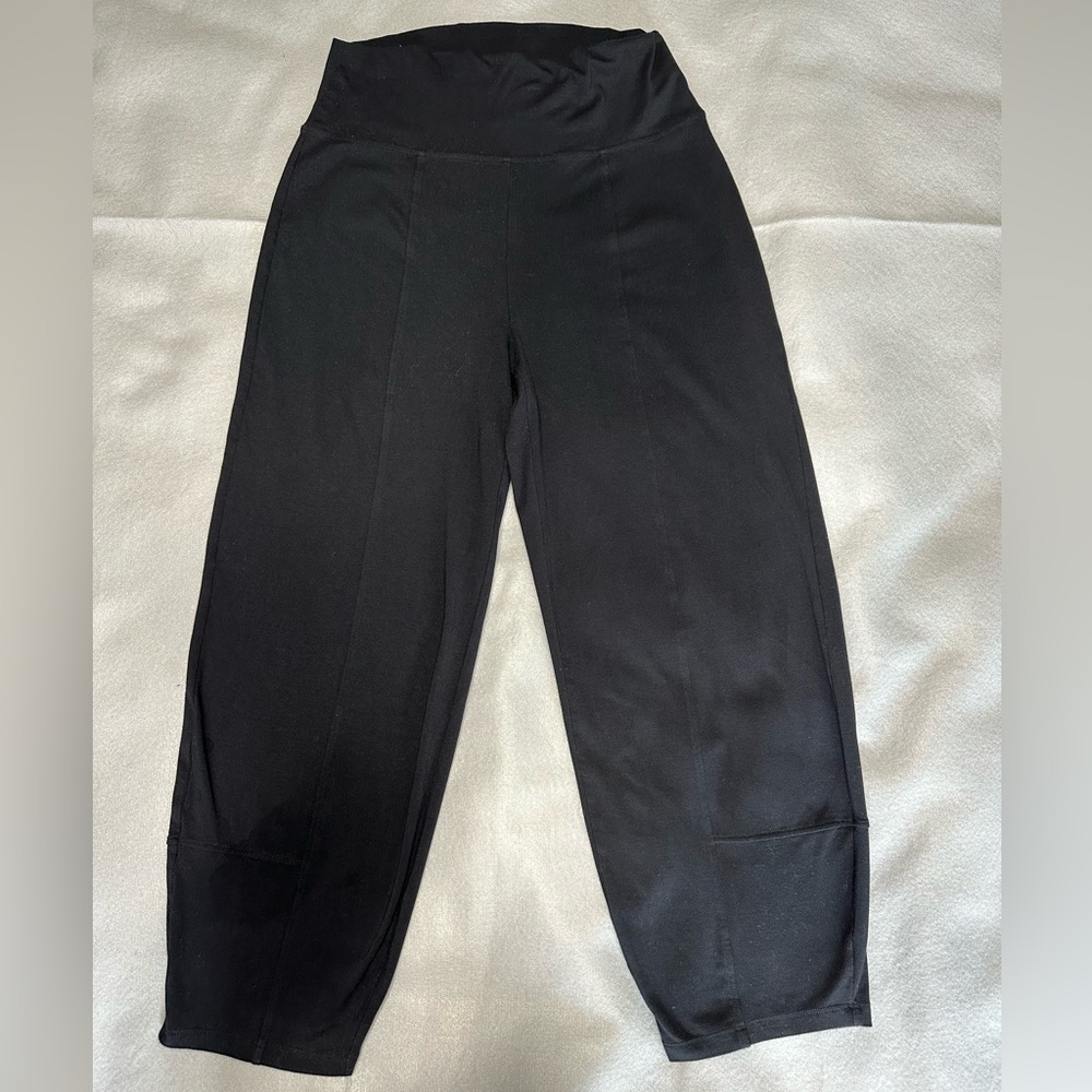 Eileen Fisher Black Lantern Pants Petite Medium